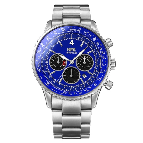 ANGELCLOVER×MFGHOST エムエフゴーストコラボレーション 沢渡光輝（ALPINEモデル） NTS44MFG-AL ソーラー メンズ