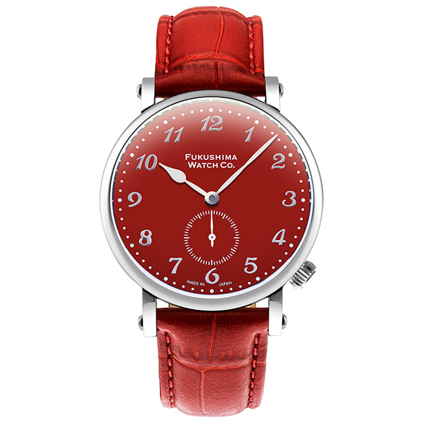 FUKUSHIMA WATCH Co. フクシマウォッチ Odaka / Chili pepper red オダカ レッド F001.01.05 自動巻 ユニセックス