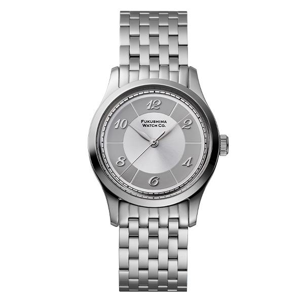 FUKUSHIMA WATCH Co. フクシマウォッチ Futaba / Moonlight Silver フタバ シルバー F002.01.03 自動巻 ユニセックス