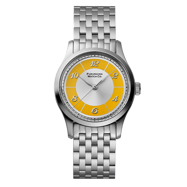 FUKUSHIMA WATCH Co. フクシマウォッチ Futaba / Sunshine Yellow フタバ イエロー F002.01.05 自動巻 ユニセックス