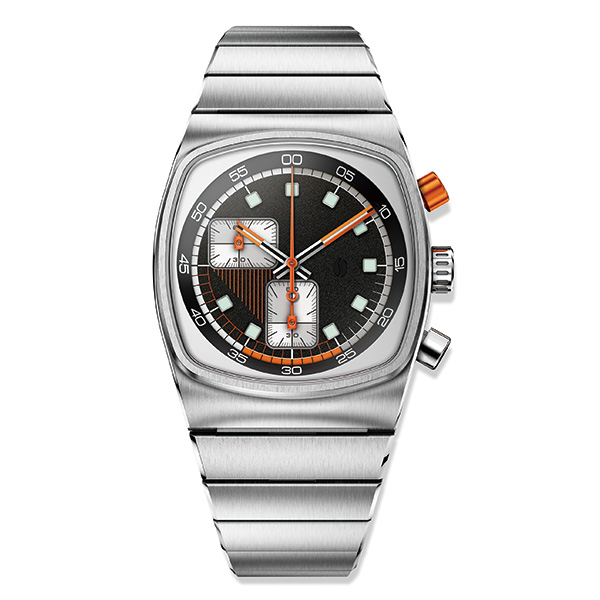 Brew Watch Co. Super Metric - Burnt Orange 36mm×41.5mm MTRC-ORNG-BLK メカクォーツ メンズ