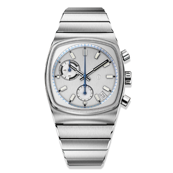 Brew Watch Co. Metric - Steel Dial 36mm×41.5mm METRIC-SS メカクォーツ メンズ