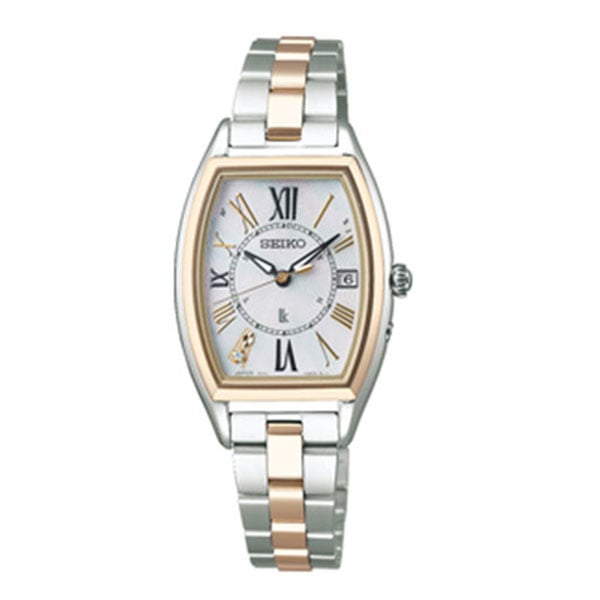 LUKIA Lady Diamond SSQW052 ソーラー電波 レディース