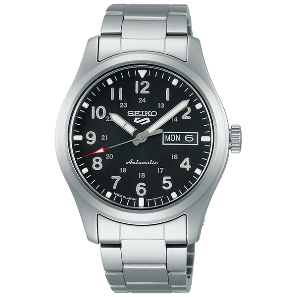 SEIKO5 SBSA111　4R36-10A0　自動巻 黒文字盤 SEIKO 5 SPORTS Sports Style SBSA111 流通限定 FIELD SPORTS STYLE