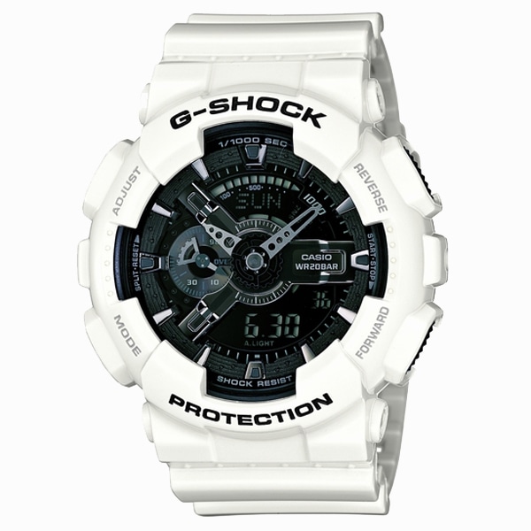 G-SHOCK BASIC ホワイト＆ブラックシリーズ GA-110GW-7AJF クォーツ