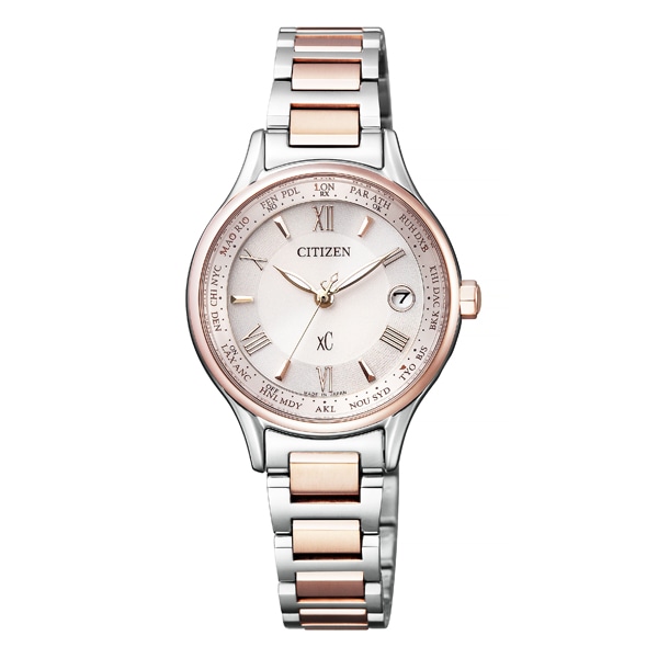 xC Titania Line Happy Flight EC1165-51W 電波ソーラー レディース