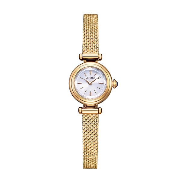 Kii: エコ・ドライブ ラウンドメッシュ EG7082-66A ソーラー レディース