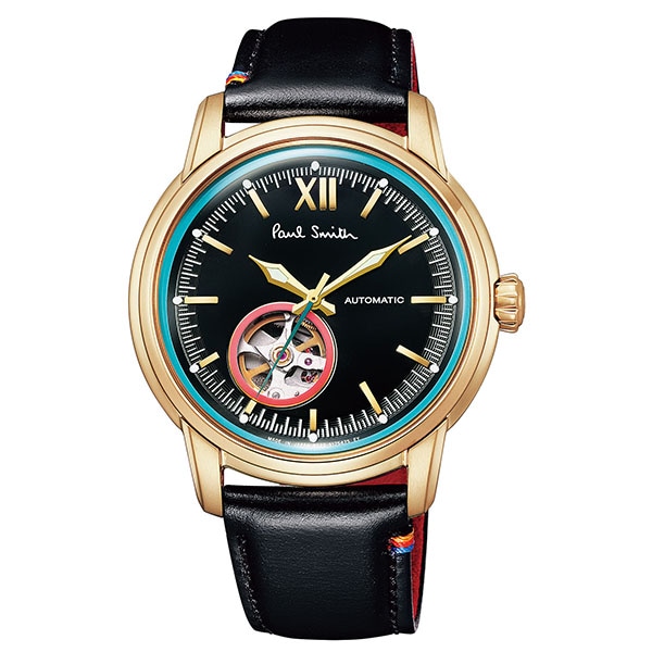 Paul Smith King's Cross BJ7-123-50 機械式 メンズ(ブラック): Paul