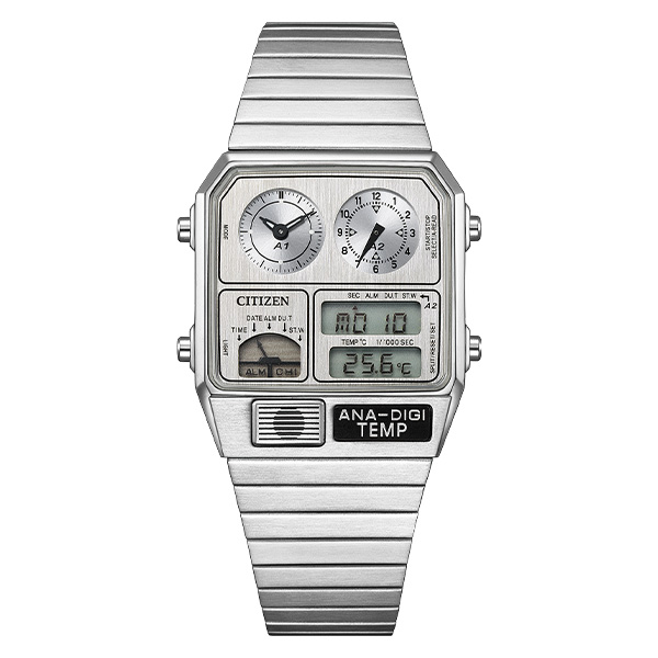 RECORD LABEL Metallic ANA-DIGI TEMP アナデジテンプ 限定モデル JG2101-51H クォーツ ユニセックス