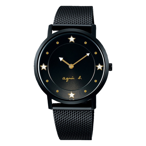 agnes b.コスメ60点以上　新品 agnes b. FEMME FCSK758 クォーツ ユニセックス 180本限定(ブラック