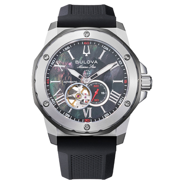 BULOVA ブローバ 150周年記念 日本限定モデル Marine Star 98A332 自動巻 自動巻 メンズ