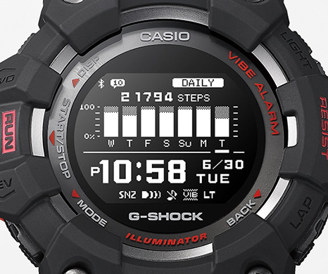 G Shock G Squad Gbd 100 2jf ランニング スマートフォンリンク ネイビー Tictac 腕時計の通販サイト ヌーヴ エイオンラインストア