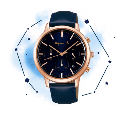 [pair]【agnes b.】SAM FCRT707 TiCTAC別注モデル クォーツ メンズ