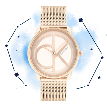 《Calvin Klein》  カルバンクライン CK アイコニック ローズゴールド25200035 クォーツ レディース