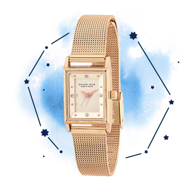 《GRAND JOUR》MJ-GJUA05-PG クォーツ レディース