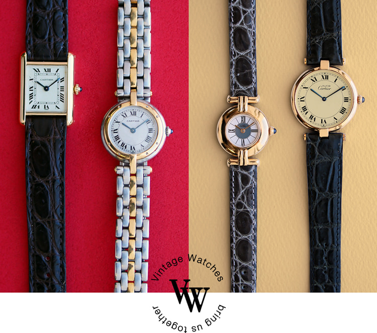 人気のビンテージカルティエ特集 Vintage Cartier 腕時計専門店チックタック Tictac ヌーヴ エイオンラインストア