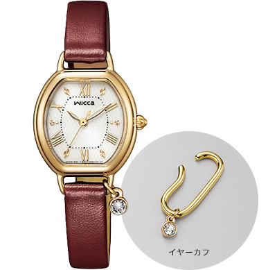 《wicca》ソーラーテックイヤーカフセットモデル KP2-523-92 レディス